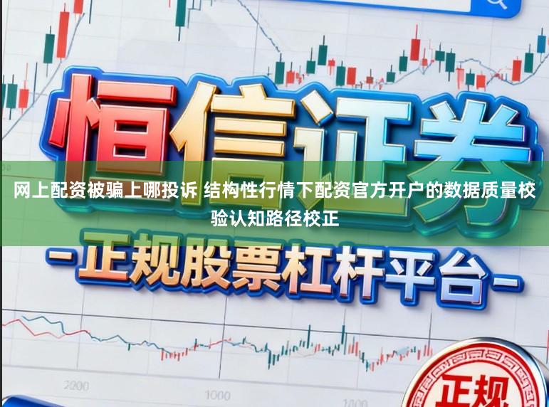 网上配资被骗上哪投诉 结构性行情下配资官方开户的数据质量校验认知路径校正