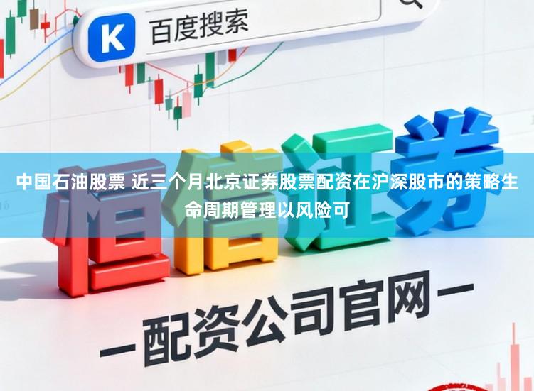 中国石油股票 近三个月北京证券股票配资在沪深股市的策略生命周期管理以风险可