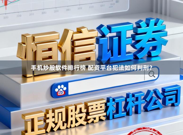 手机炒股软件排行榜 配资平台犯法如何判刑？